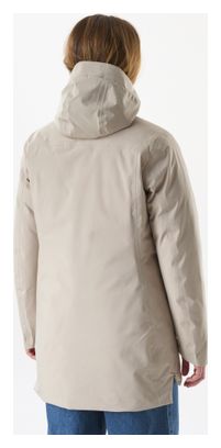 Parka Millet Chamonix Warm Beige para mujer