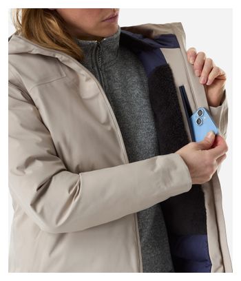 Parka Millet Chamonix Warm Beige para mujer