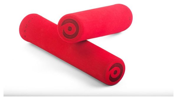 MOMUM - Grips  GERAGRIP 1 - 30MM - RED - TEAM ED SUP LIG. FOAM GRIP