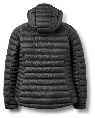 RAB Microlight Alpine Hoody Down Jacket, Dark Gray, Women's