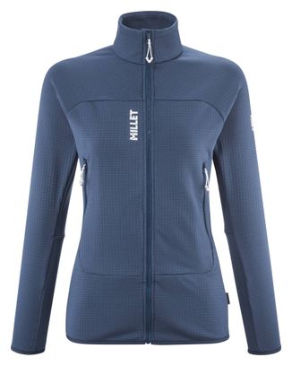 Millet Fusion Grid Fleec Blue