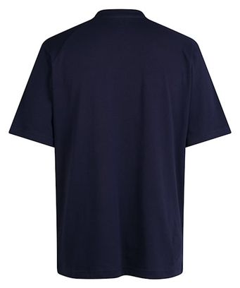 Maglietta Rapha in cotone Regular blu da uomo