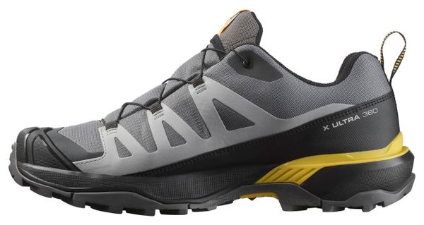 Salomon X Ultra 360 GTX Grijs/Geel Heren Wandelschoenen