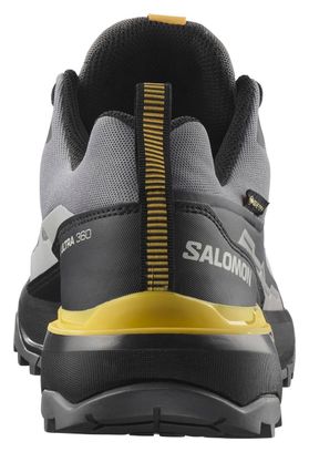 Salomon X Ultra 360 GTX Grijs/Geel Heren Wandelschoenen