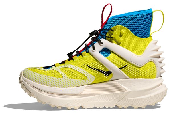 Hoka Mafate X Hike Yellow Unisex Outdoor Shoes