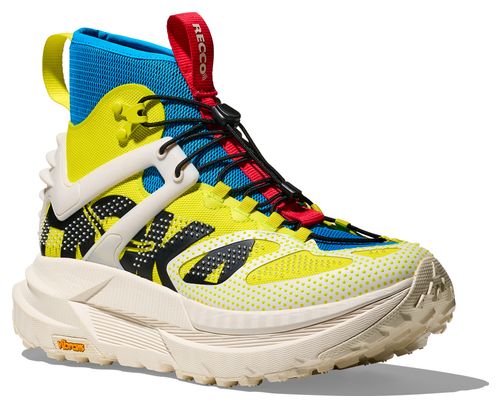 Hoka Mafate X Hike Yellow Unisex Outdoor Shoes