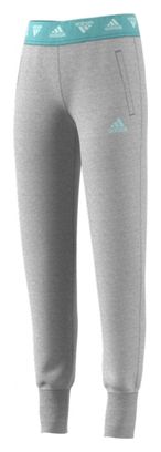 Pantalon fille adidas AEROREADY Up2Move Cotton Touch Training Tapered-Leg