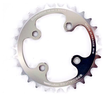 SPECIALTIES TA Plateau 4 Branches 28 Teeth Silver Chinook 9V