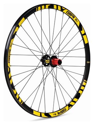 Gurpil GTR SL20 29 '' Tubeless Ready Achterwiel | 9x135mm / 12x142mm | 6 Gaatjes | Zwart / geel