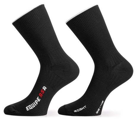 Par de calcetines largos Assos RSR Socks Black