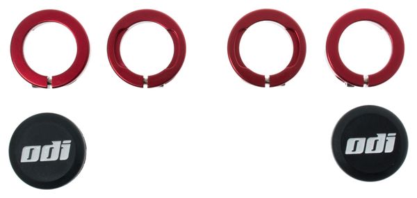 ODI LOCK-ON Ring Red