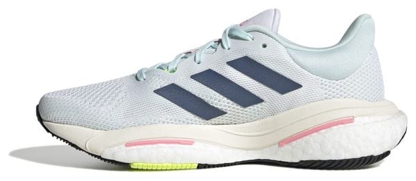 adidas Running Solar Glide 5 Shoes Blue Pink Women's