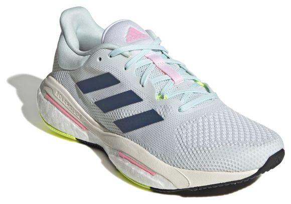 Zapatillas adidas Running Solar Glide 5 Azul Rosa Mujer
