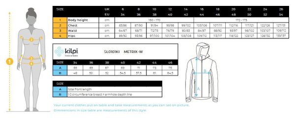 Veste imperméable femme Kilpi METRIX-W