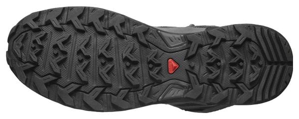 Chaussures de Randonnée Salomon X Ward Leather Mid Gore-Tex Gris/Noir