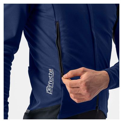 Castelli Perfetto Ros Langarm Jacke Marineblau