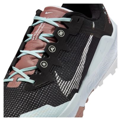 Women's Trail Running Shoes Nike React Wildhorse 8 Black Blue