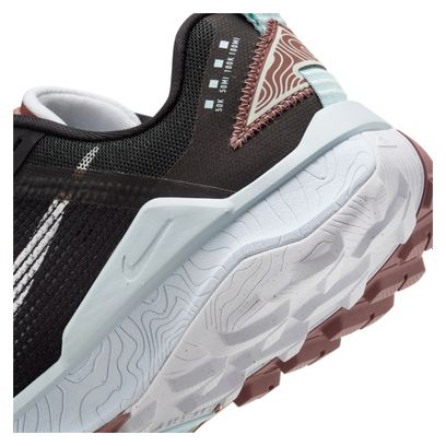 Women's Trail Running Shoes Nike React Wildhorse 8 Black Blue