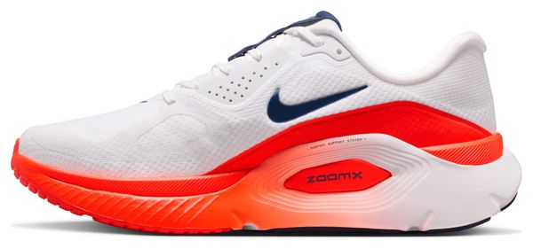 Nike Structure Plus Men's Running Shoes - White/Blue/Red