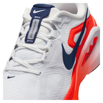 Nike Structure Plus Men's Running Shoes - White/Blue/Red