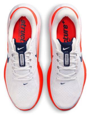 Nike Structure Plus Men's Running Shoes - White/Blue/Red