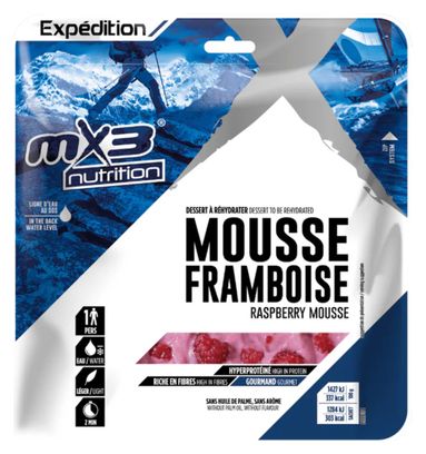 Gevriesdroogde Maaltijd MX3 Dessert Frambozenmousse - 90g