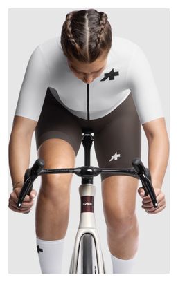 Maillot de manga corta Assos UMA GT S11 Evo blanco para mujer