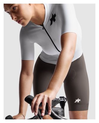 Maillot de manga corta Assos UMA GT S11 Evo blanco para mujer