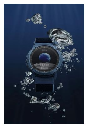 Montre GPS Coros Vertix 2S Earth - Bleu foncé