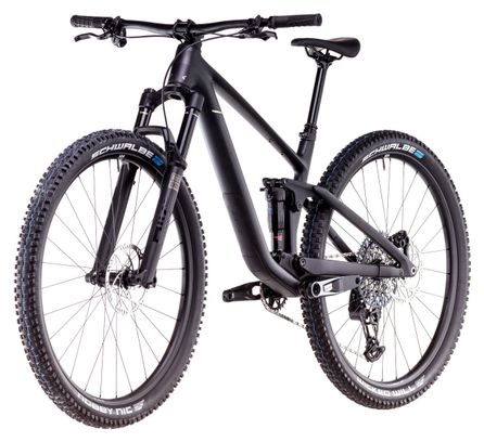 VTT Tout-Suspendu Cube Stereo One22 C:62 SLX Sram X0 Eagle AXS 12V 29'' Noir Blackline 2025