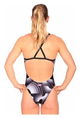 Mako Rainbow Aumakua Women's 1-Piece Swimsuit Black