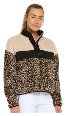 Thermische damesjas Dharco Sherpa Leopard