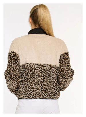 Thermische damesjas Dharco Sherpa Leopard