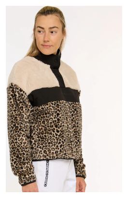 Thermische damesjas Dharco Sherpa Leopard