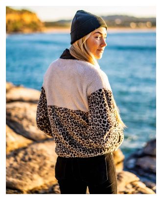 Thermische damesjas Dharco Sherpa Leopard