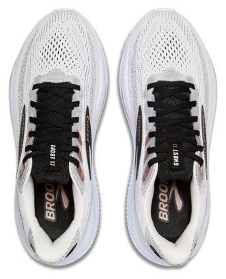 Brooks Ghost 17 Running Schuhe Weiß/Schwarz/Pink Women