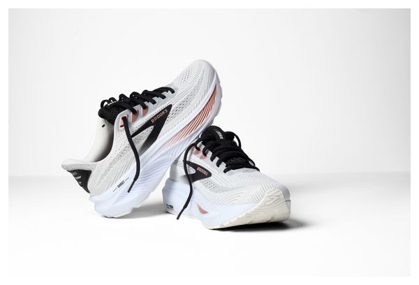 Brooks Ghost 17 Running Schuhe Weiß/Schwarz/Pink Women
