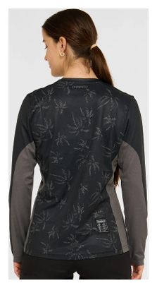 Maglia a maniche lunghe Dharco Gravity Donna Nero