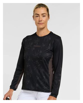 Maglia a maniche lunghe Dharco Gravity Donna Nero