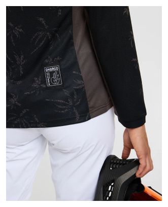 Maglia a maniche lunghe Dharco Gravity Donna Nero
