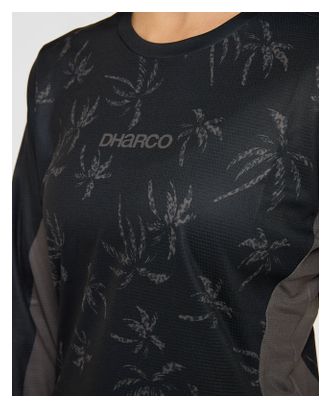 Maglia a maniche lunghe Dharco Gravity Donna Nero