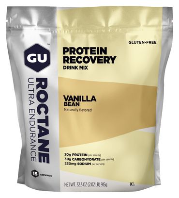 GU Roctane Recovery Bevanda per il recupero della vaniglia / 930 grammi / 15 porzioni