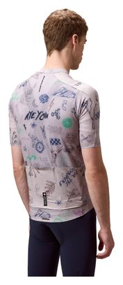 Maillot Manches Courtes Endura Pro SL Gris Homme