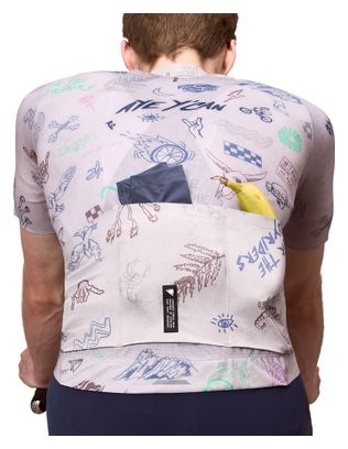 Maillot Manches Courtes Endura Pro SL Gris Homme