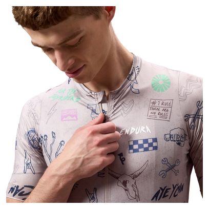 Maillot Manches Courtes Endura Pro SL Gris Homme