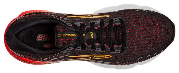 Brooks Glycerin GTS 20 Running Shoes Black Red