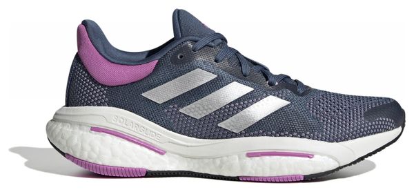 adidas running Solar Glide 5 Blue Purple Women Running Shoes