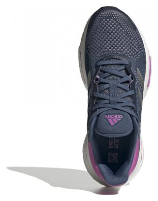 adidas running Solar Glide 5 blu viola donna scarpe da corsa