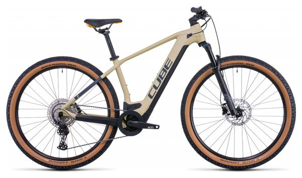 Cube Reaction Hybrid Pro 500 Electric Hardtail MTB Shimano Deore 11S 500 Wh  29'' Desert Beige 2022
