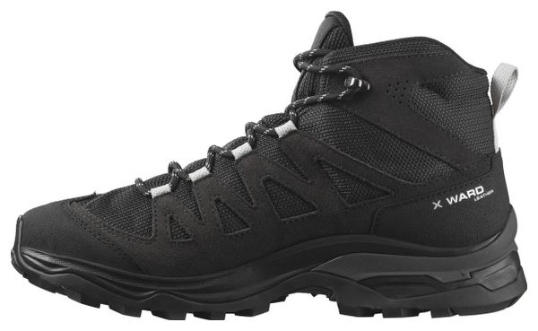 Chaussures de Randonnée Femme Salomon X Ward Leather Mid Gore-Tex Noir